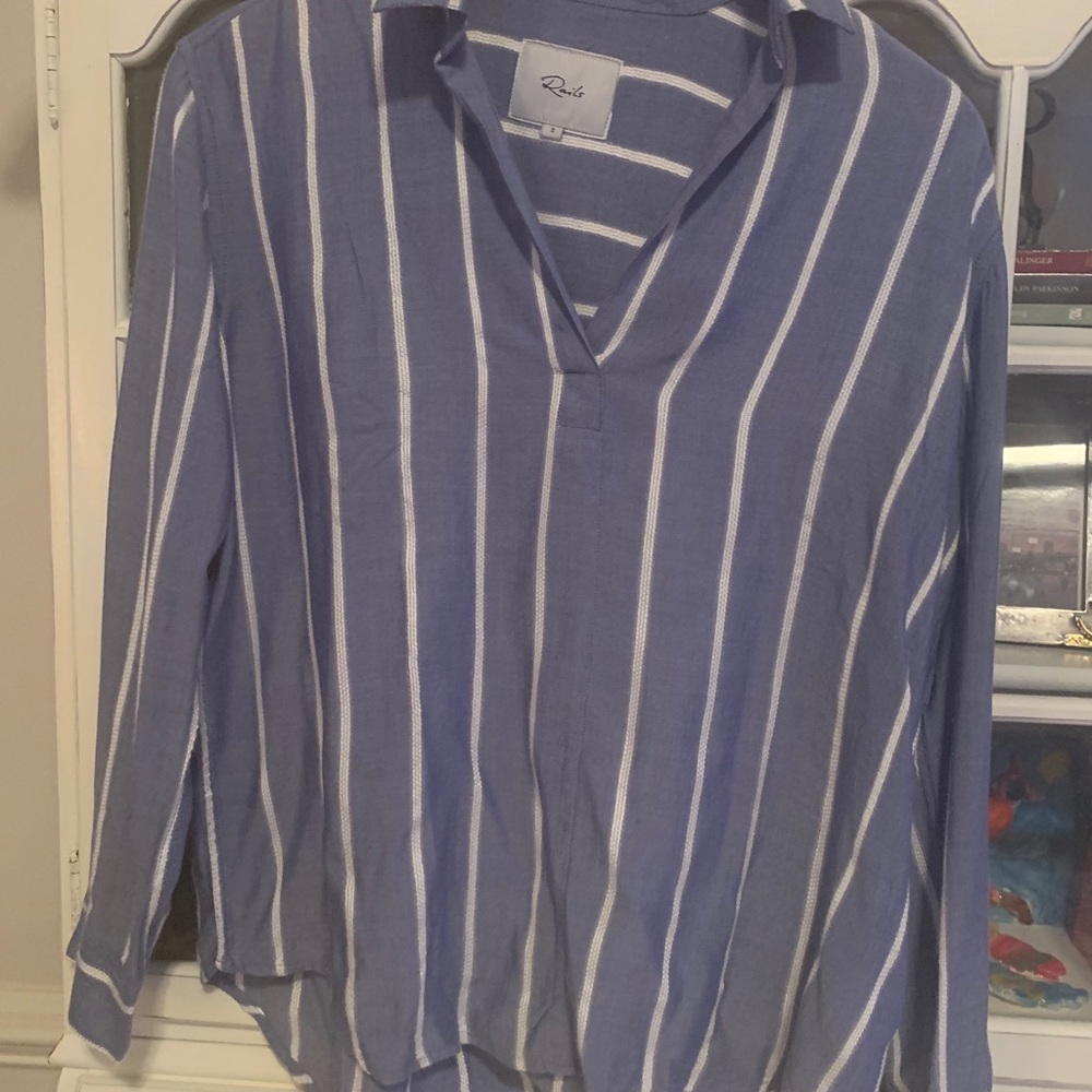 Rails Rosanna popover - blue and white